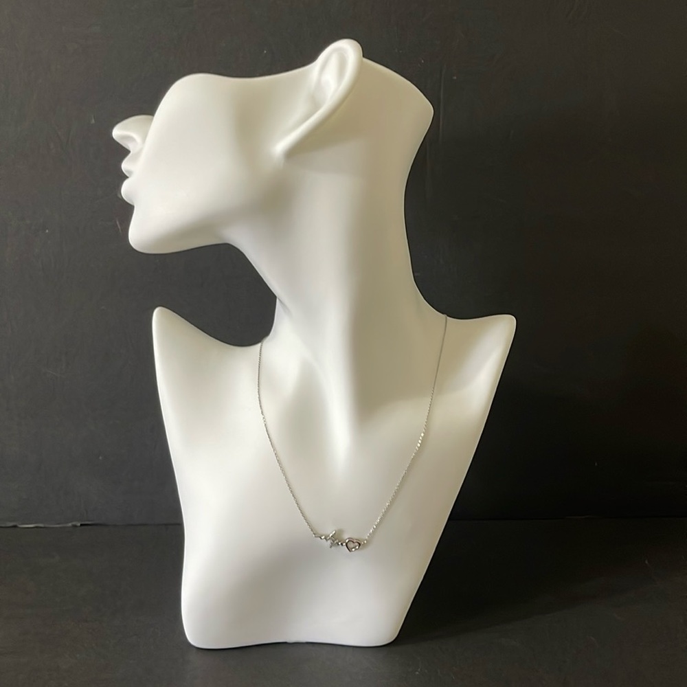 STERLING SILVER HEARTBEAT LIFELINE NURSE NECKLACE NWT